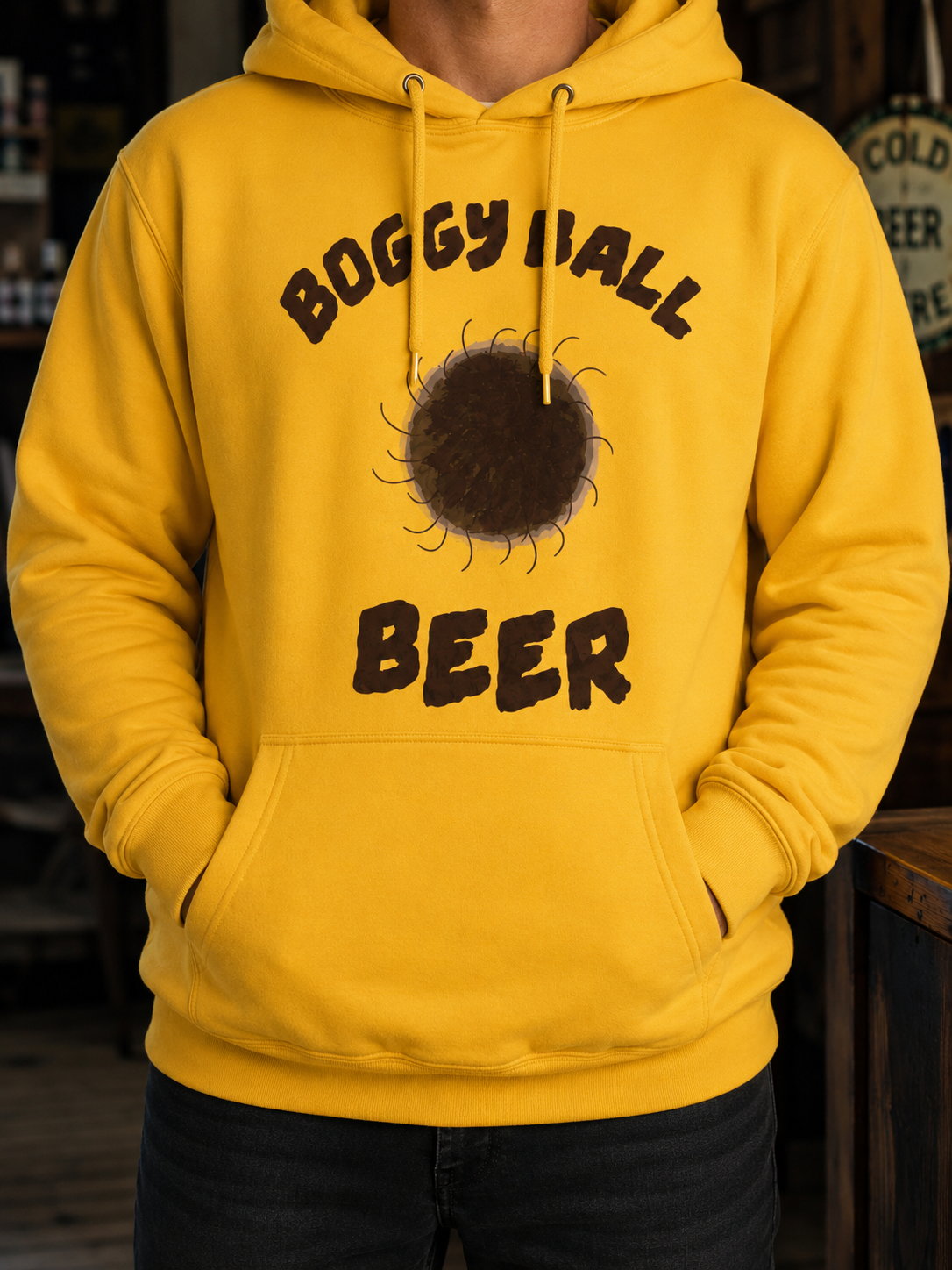 Boggy Ball Beer Hoodie