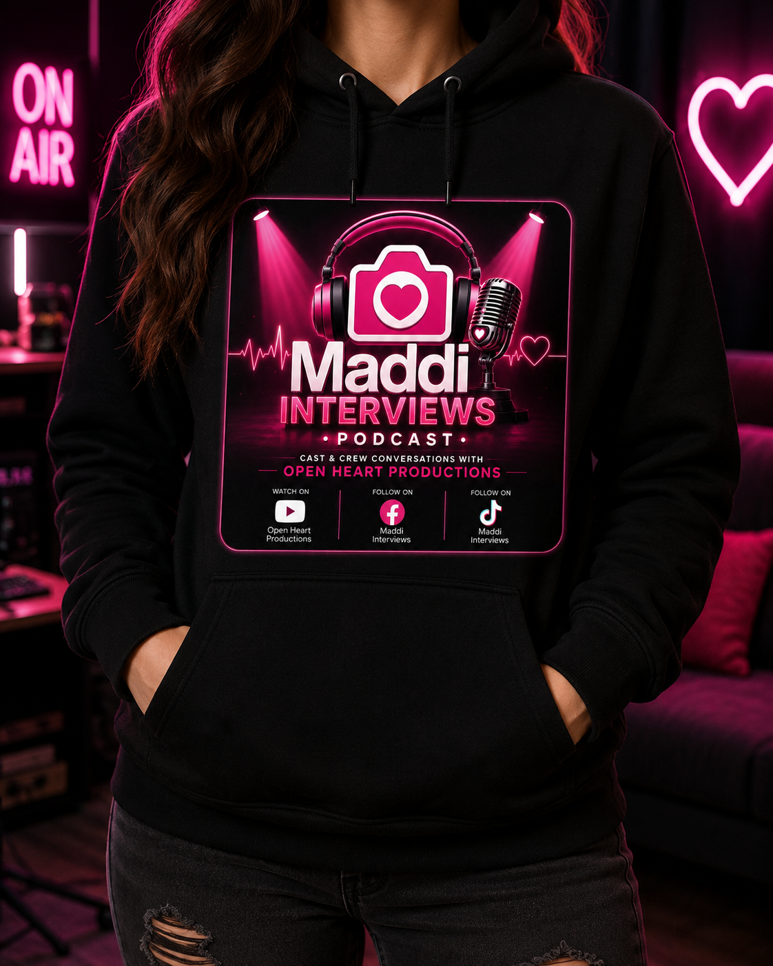 Maddi Interviews Hoodie