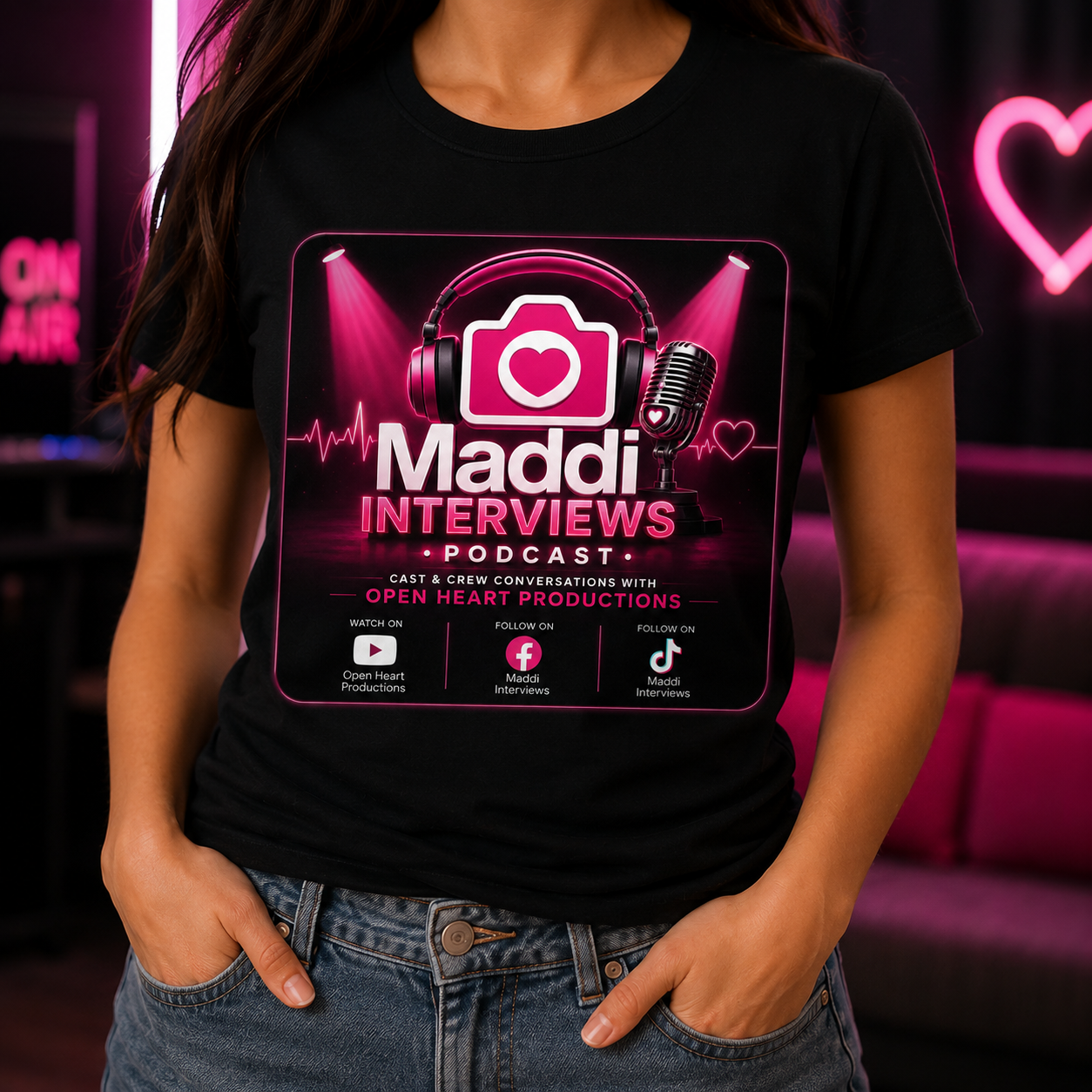 Maddi Interviews Tshirt